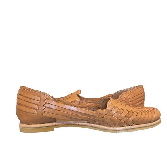Women's Leather Handwoven Sandals Huarache Artisanal Mexican Handmade Boho Sz 8 - Picture 9 of 10